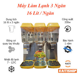Máy Làm Lạnh Nước Trái Cây 3 Ngăn