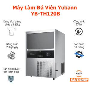 Máy Làm Đá Viên Yubann YB-TH120B (55Kg/Ngày)