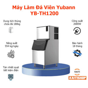 Máy Làm Đá Viên Yubann YB-TH1200 (550Kg/Ngày)