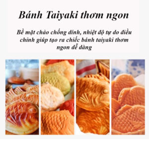 Máy Làm Bánh Cá 6 Khuôn