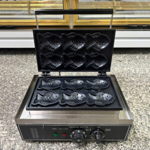 Máy Làm Bánh Cá 6 Khuôn