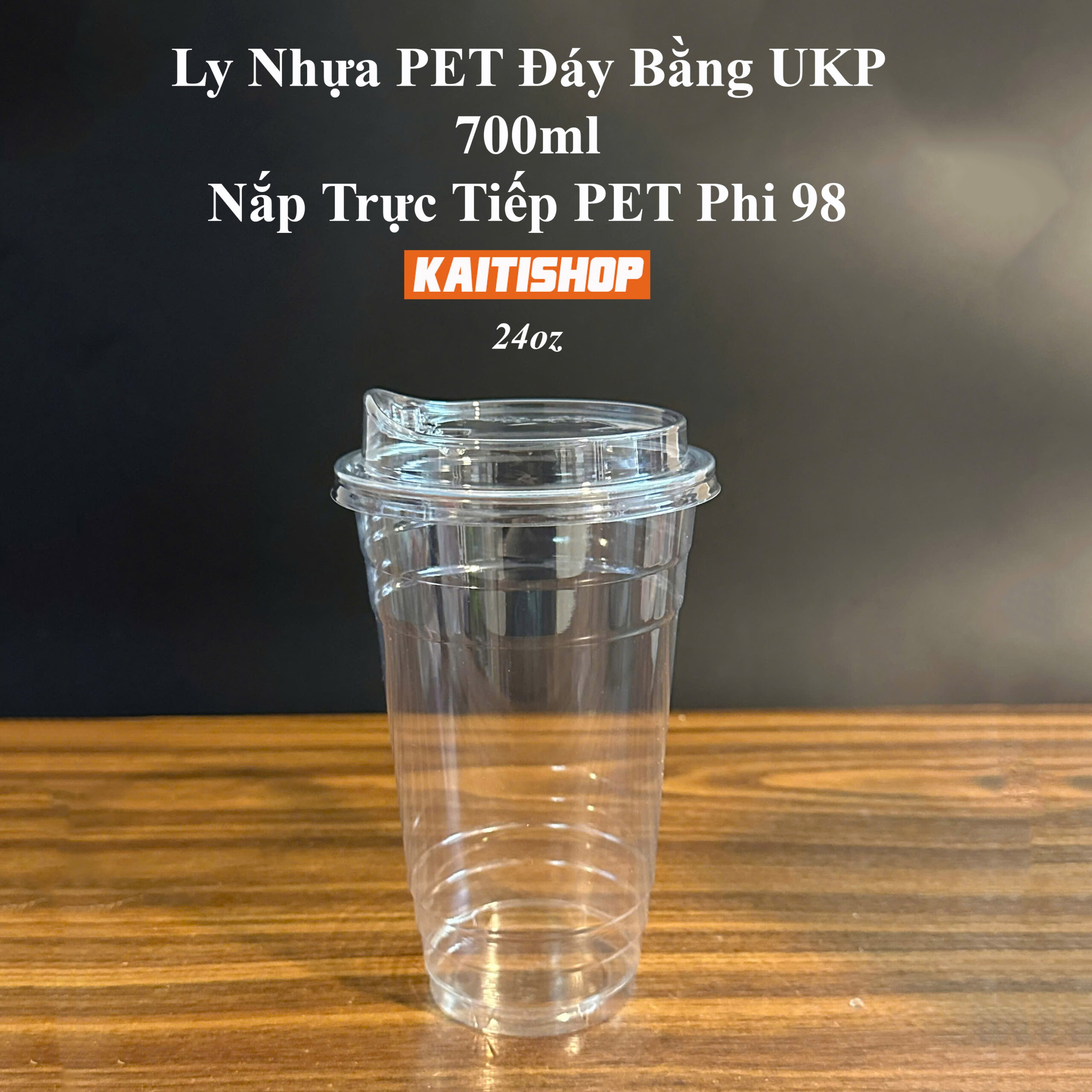 ly pet 700ml phi 98-nắp trực tiếp phi 98